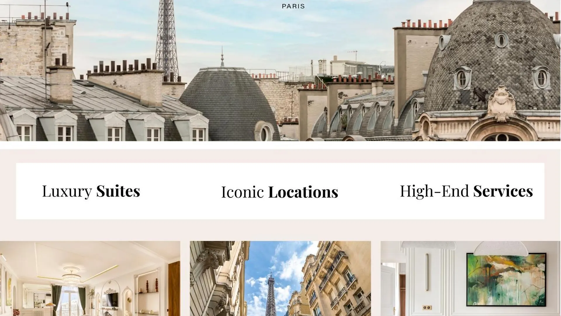 Merveil - Luxury Suite -Champs Elysees-Ponthieu II Paris 0*,